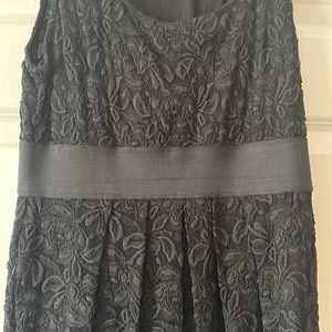 Black lace dress
